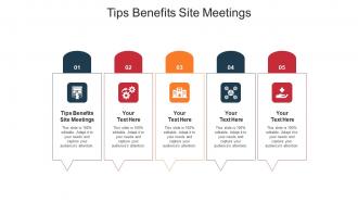 Tips benefits site meetings ppt powerpoint presentation layouts picture cpb