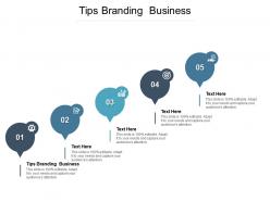 Tips branding business ppt powerpoint presentation pictures styles cpb