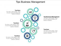 Tips business management ppt powerpoint presentation layouts demonstration cpb