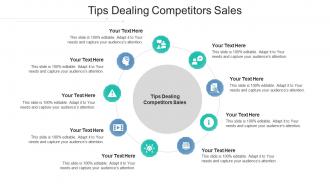 Tips dealing competitors sales ppt powerpoint presentation outline background image cpb