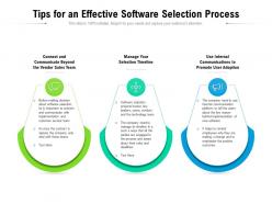 Tips For An Effective Software Selection Process