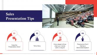 Tips For Better Sales Presentation Training Ppt