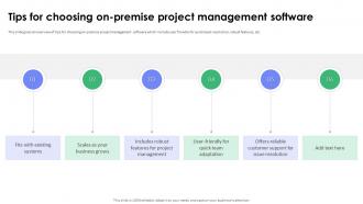 Tips For Choosing On Premise Project Management Software