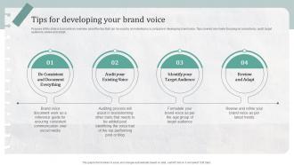 Tips For Developing Your Brand Voice Creating A Compelling Personal Brand From Scratch