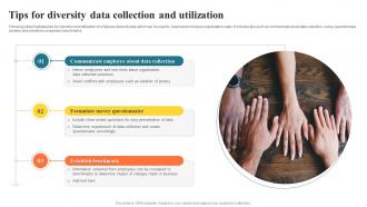 Tips For Diversity Data Collection And Utilization