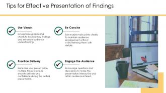 Tips For Effective Presentation Of Findings Regression Discontinuity PPT Structure ACP