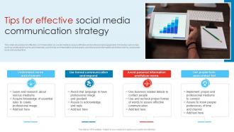 Tips For Effective Social Media Communication Strategy