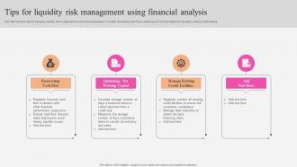 Tips For Liquidity Risk Management Using Financial Analysis