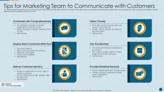 Tips For Marketing Team To Communicate With Customers