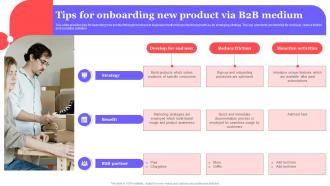 Tips For Onboarding New Product Via B2B Medium