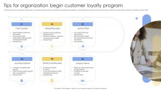 Tips For Organization Begin Customer Loyalty Program