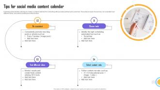 Tips For Social Media Content Calendar