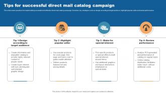 Tips For Successful Direct Mail Catalog Campaign Direct Mail Marketing To Attract Qualified Leads