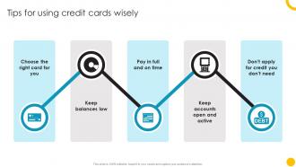 Tips For Using Credit Guide To Use And Manage Credit Cards Effectively Fin SS