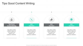 Tips Good Content Writing In Powerpoint And Google Slides Cpb