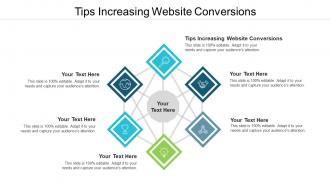 Tips increasing website conversions ppt powerpoint presentation infographics designs cpb