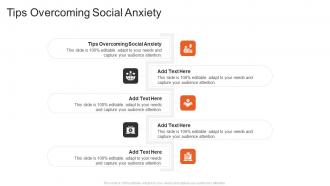 Tips Overcoming Social Anxiety In Powerpoint And Google Slides Cpb