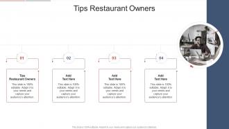 Tips Restaurant Owners In Powerpoint And Google Slides Cpb