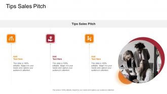 Tips Sales Pitch In Powerpoint And Google Slides Cpb