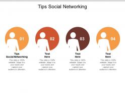 Tips social networking ppt powerpoint presentation professional show cpb