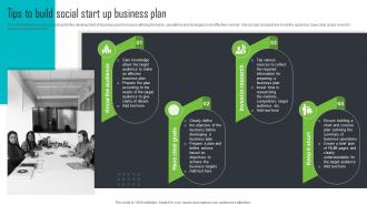 Tips To Build Social Start Up Business Plan Step By Step Guide For Social Enterprise