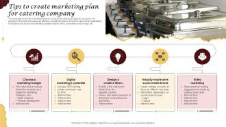 Tips To Create Marketing Plan For Catering Company