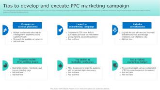 Tips To Develop And Execute Ppc Marketing Campaign Driving Sales Revenue MKT SS V