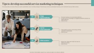 Tips To Develop Successful Service Marketing Techniques Optimizing Functional Level Strategy SS V