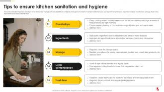 Tips To Ensure Kitchen Sanitation And Hygiene Food Quality And Safety Management Guide