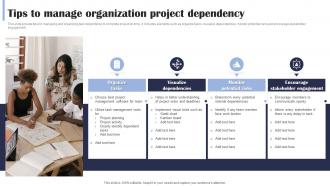 Tips To Manage Organization Project Dependency