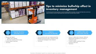 Tips To Minimize Bullwhip Effect In Inventory Management