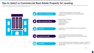 Tips To Select A Commercial Real Estate Property For Leasing