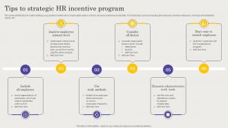 Tips To Strategic HR Incentive Program