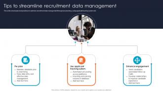 Tips To Streamline Recruitment Data Improving Hiring Accuracy Through Data CRP DK SS