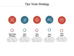 Tips tools strategy ppt powerpoint presentation icon gallery cpb