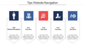 Tips website navigation ppt powerpoint presentation pictures topics cpb
