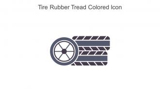 Tire Rubber Tread Colored Icon In Powerpoint Pptx Png And Editable Eps Format
