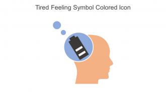 Tired Feeling Symbol Colored Icon In Powerpoint Pptx Png And Editable Eps Format