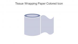 Tissue Wrapping Paper Colored Icon In Powerpoint Pptx Png And Editable Eps Format