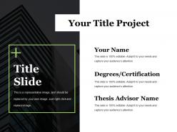 Title slide ppt visual aids pictures