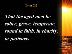 Titus 2 2 teach the older men powerpoint church sermon