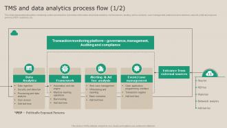 TMS And Data Analytics Process Flow Real Time Transaction Monitoring Tools