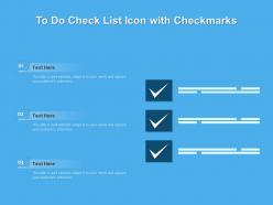 To do check list icon with checkmarks