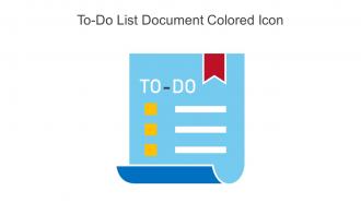 To Do List Document Colored Icon In Powerpoint Pptx Png And Editable Eps Format