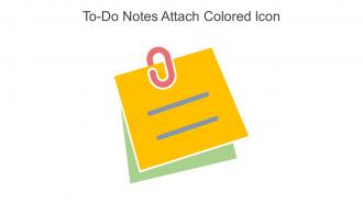 To Do Notes Attach Colored Icon In Powerpoint Pptx Png And Editable Eps Format