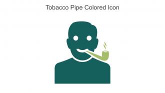 Tobacco Pipe Colored Icon In Powerpoint Pptx Png And Editable Eps Format