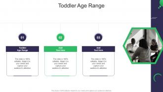 Toddler Age Range In Powerpoint And Google Slides Cpb