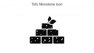 Tofu Monotone Icon In Powerpoint Pptx Png And Editable Eps Format