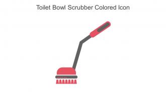 Toilet Bowl Scrubber Colored Icon In Powerpoint Pptx Png And Editable Eps Format