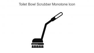 Toilet Bowl Scrubber Monotone Icon In Powerpoint Pptx Png And Editable Eps Format